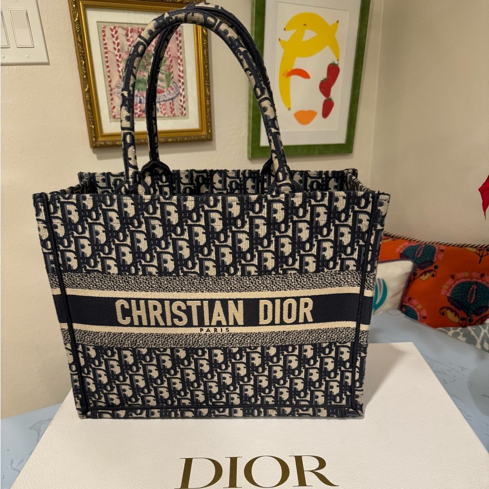 Christian Dior Medium book tote